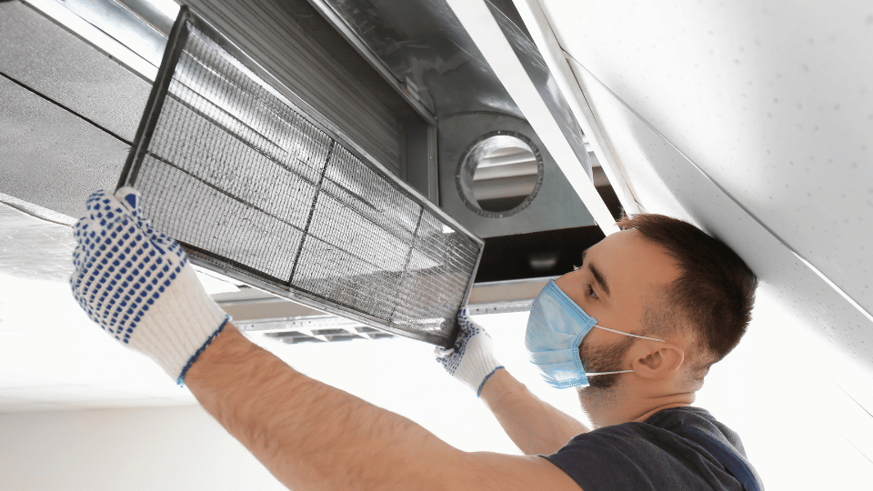 Professional duct cleaning